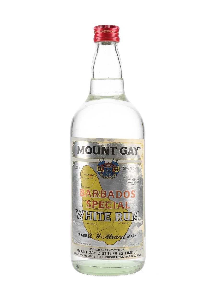 Mount Gay Special White Rum Bottled 1980s 75cl / 40%