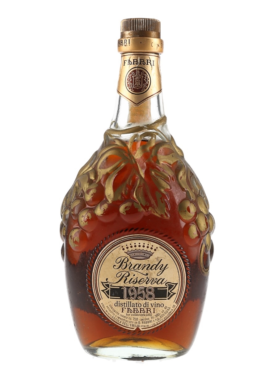 Fabbri Brandy Riserva 1958 Bottled 1971 75cl / 40%