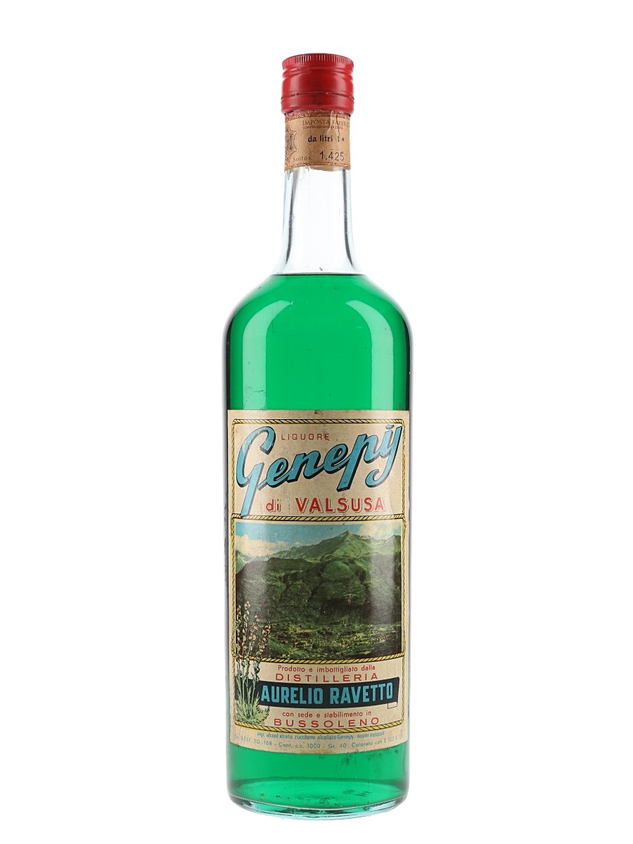 Genepy Di Valsusa Bottled 1960s-1970s 100cl / 40%