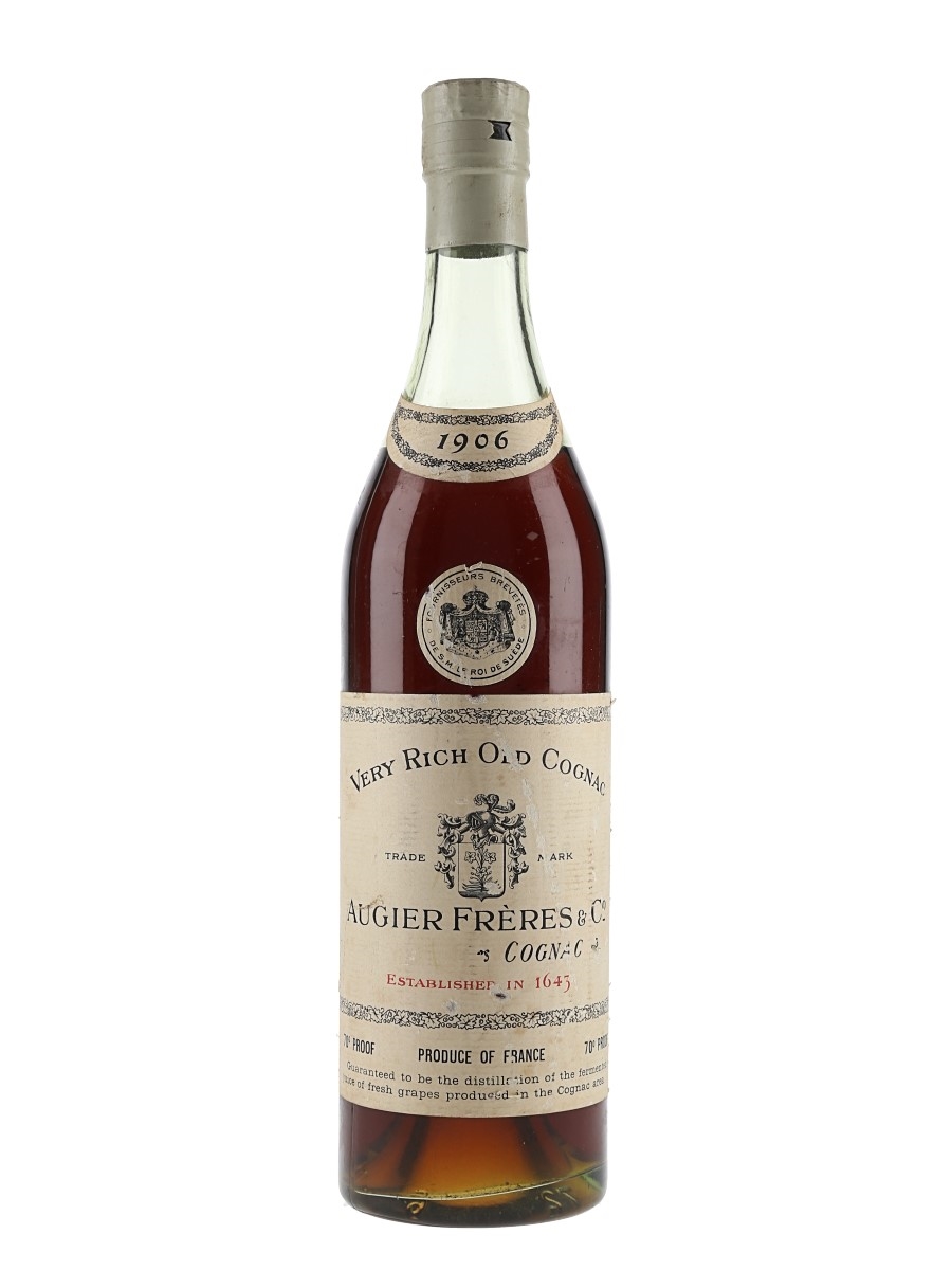 Augier Freres 1906 Cognac Bottled 1950s-1960s 70cl / 40%