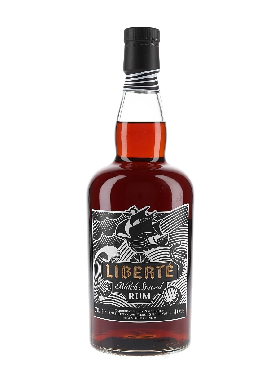 Liberte Black Spiced Rum  70cl / 40%