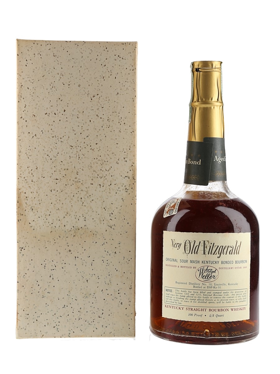 Very Old Fitzgerald 8 Year Old 1964 Bottled In Bond - Lot