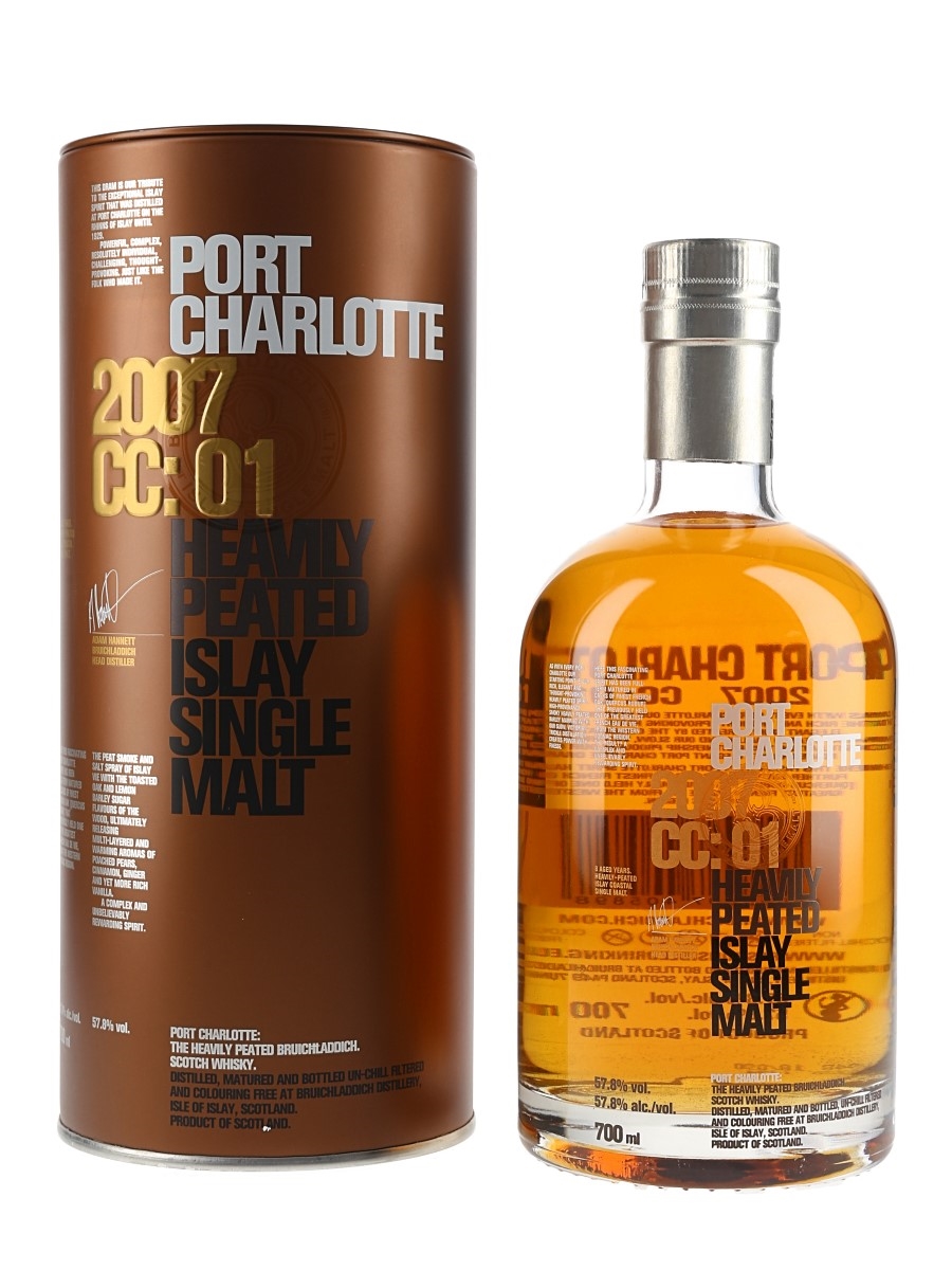 Port Charlotte CC:01 2007 8 Year Old Bottled 2015 70cl / 57.8%