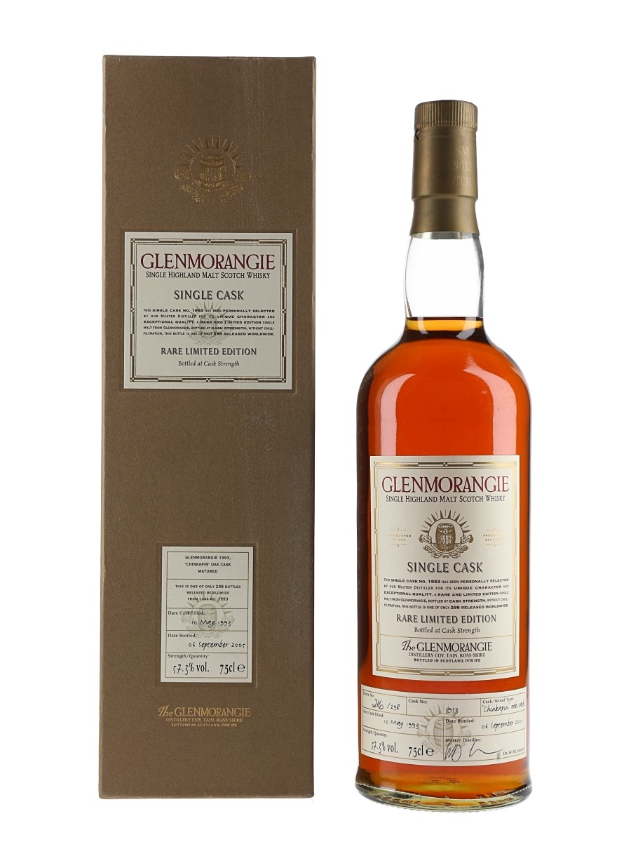 Glenmorangie 1993 Chinkapin Oak Rare Limited Edition 70cl / 57.3%