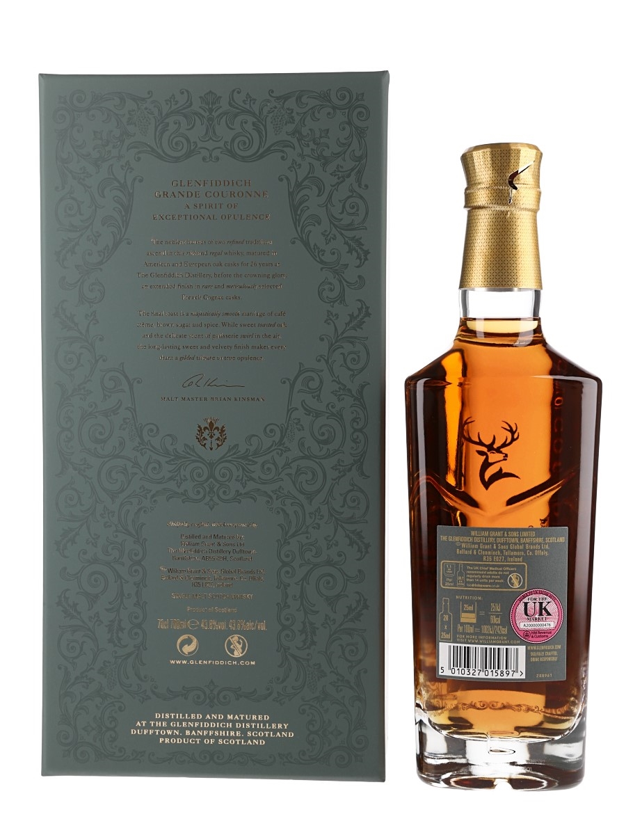 Glenfiddich 26 Year Old Grande Couronne - Lot 143931 - Buy/Sell
