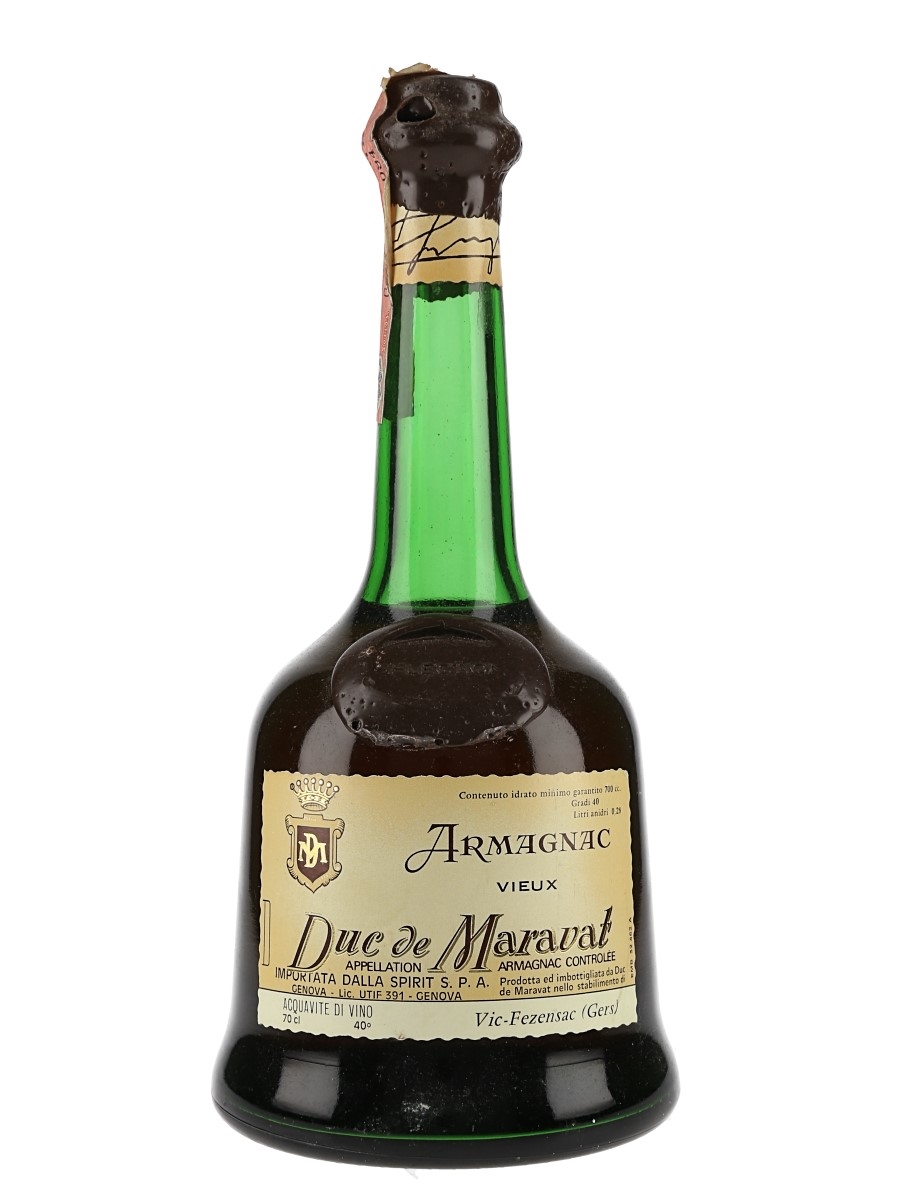 Duc De Maravat Selection Bottled 1980s - Spirit 70cl / 40%