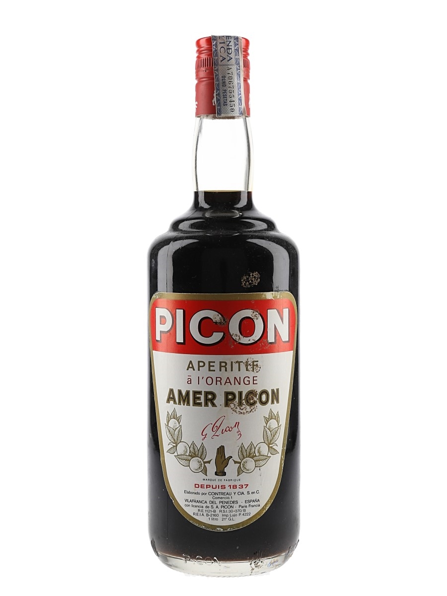Picon Aperitif A L'Orange Bottled 1980s 100cl / 21%