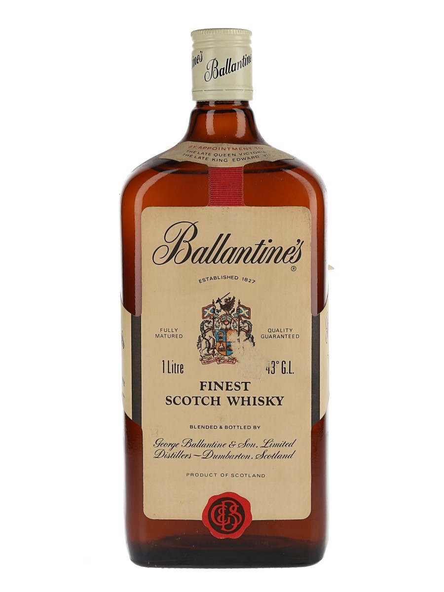 Ballantine's Finest Bottled 1980s 100cl / 43%