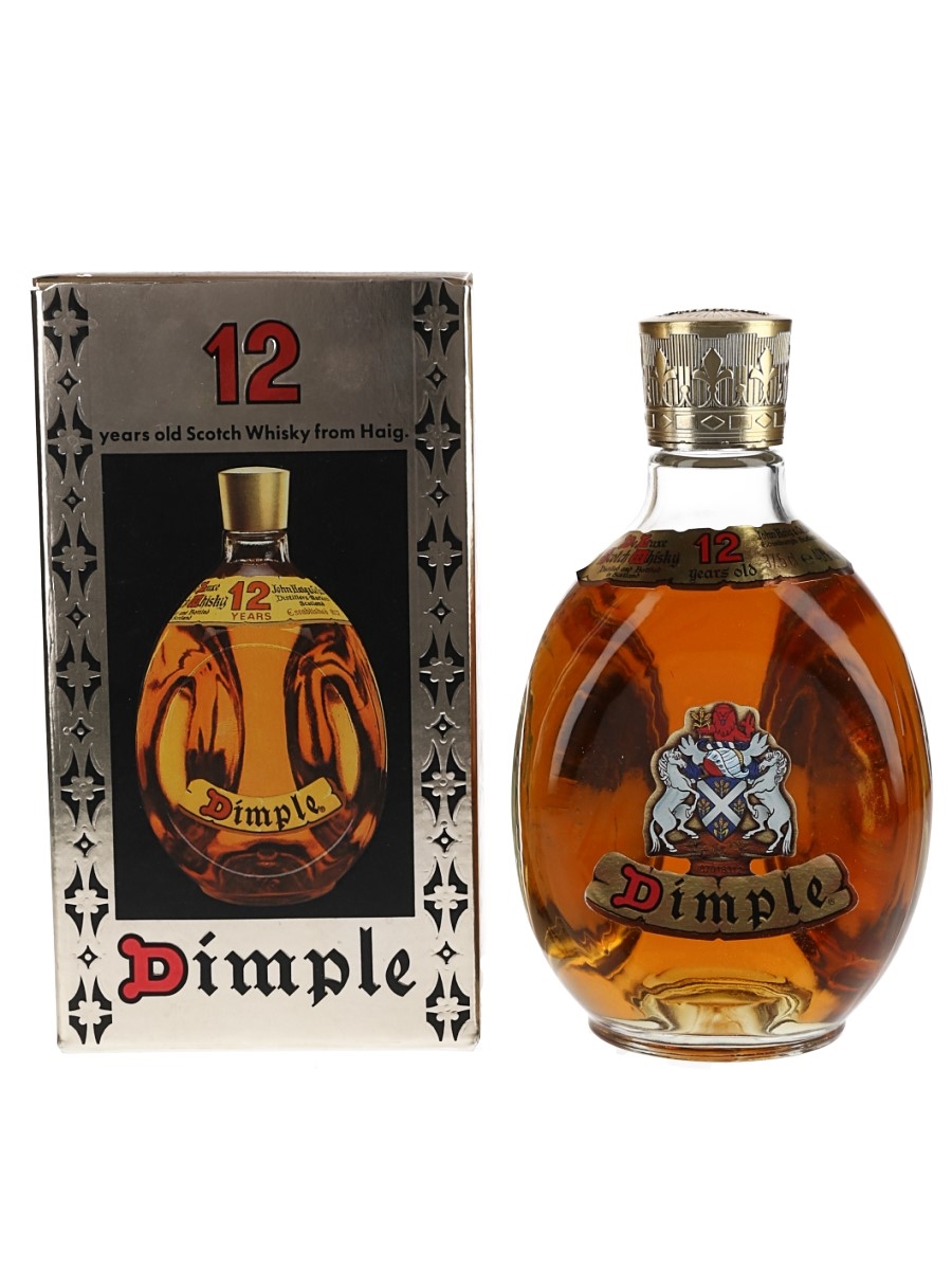 Haig's Dimple 12 Year Old De Luxe Bottled 1980s 37.5cl / 40%