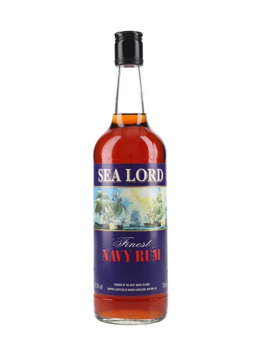 Sea Lord Navy Rum Bottled 1990s - Barber Kingsland 70cl / 37.5%