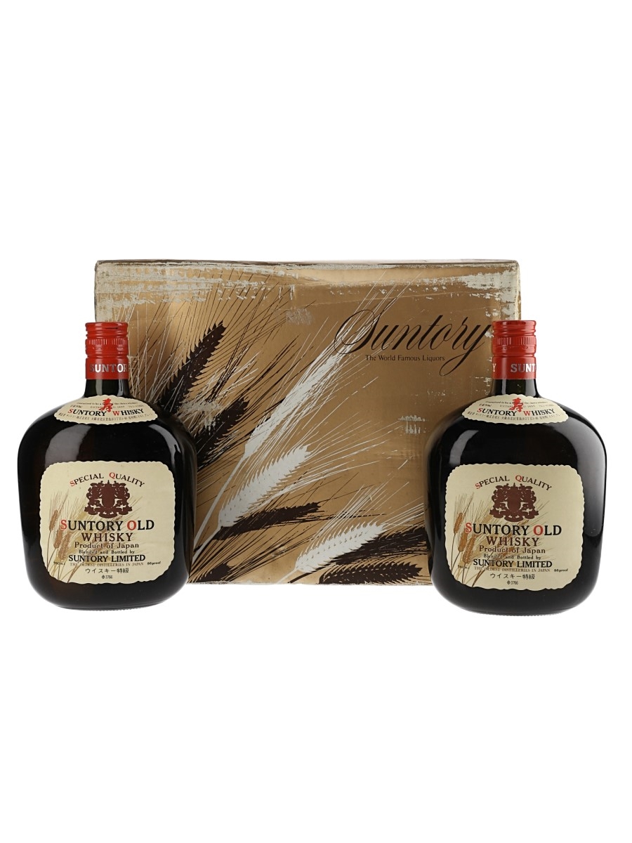 Suntory Old Whisky Bottled 1970s 2 x 76cl / 43%