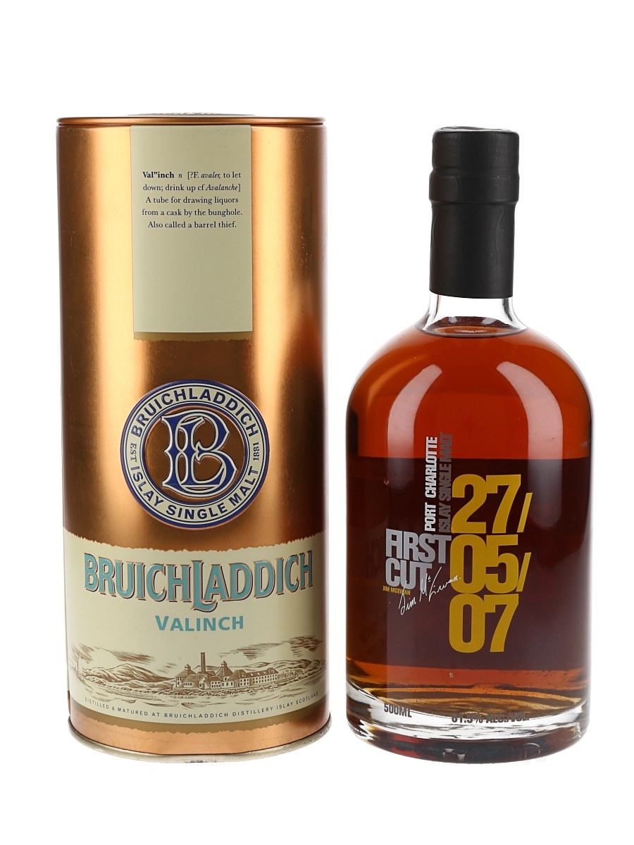 Bruichladdich Valinch 2001 Bourbon Cask 007 First Cut 50cl / 61.5%