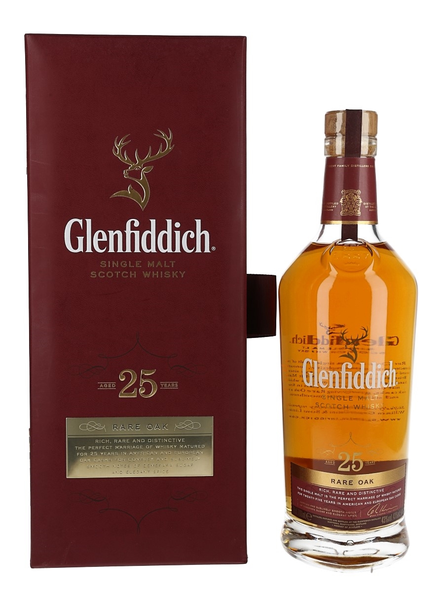 Glenfiddich 25 Year Old Rare Oak 70cl / 43%