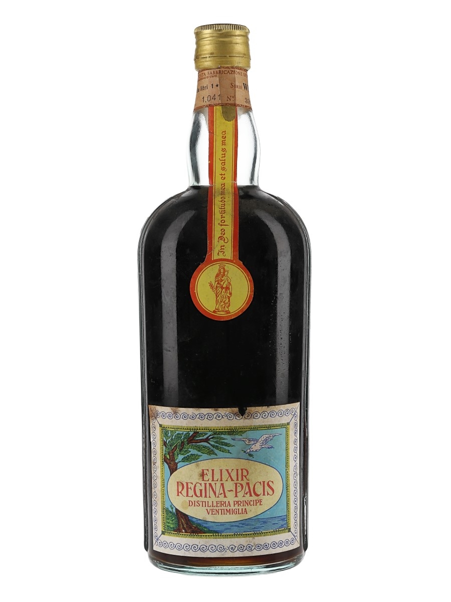 Elixir Regina Pacis Bottled 1960s 100cl / 17%