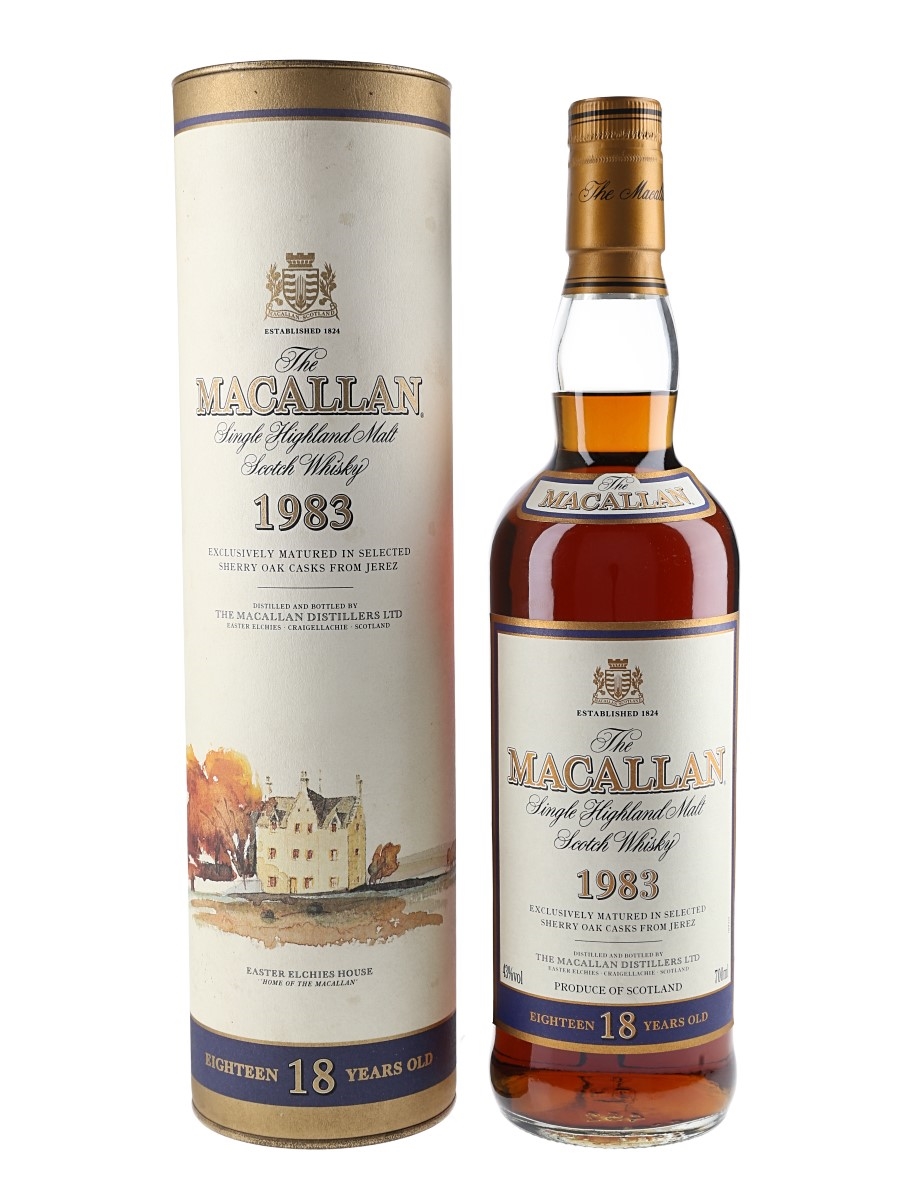 Macallan 1983 18 Year Old  70cl / 43%