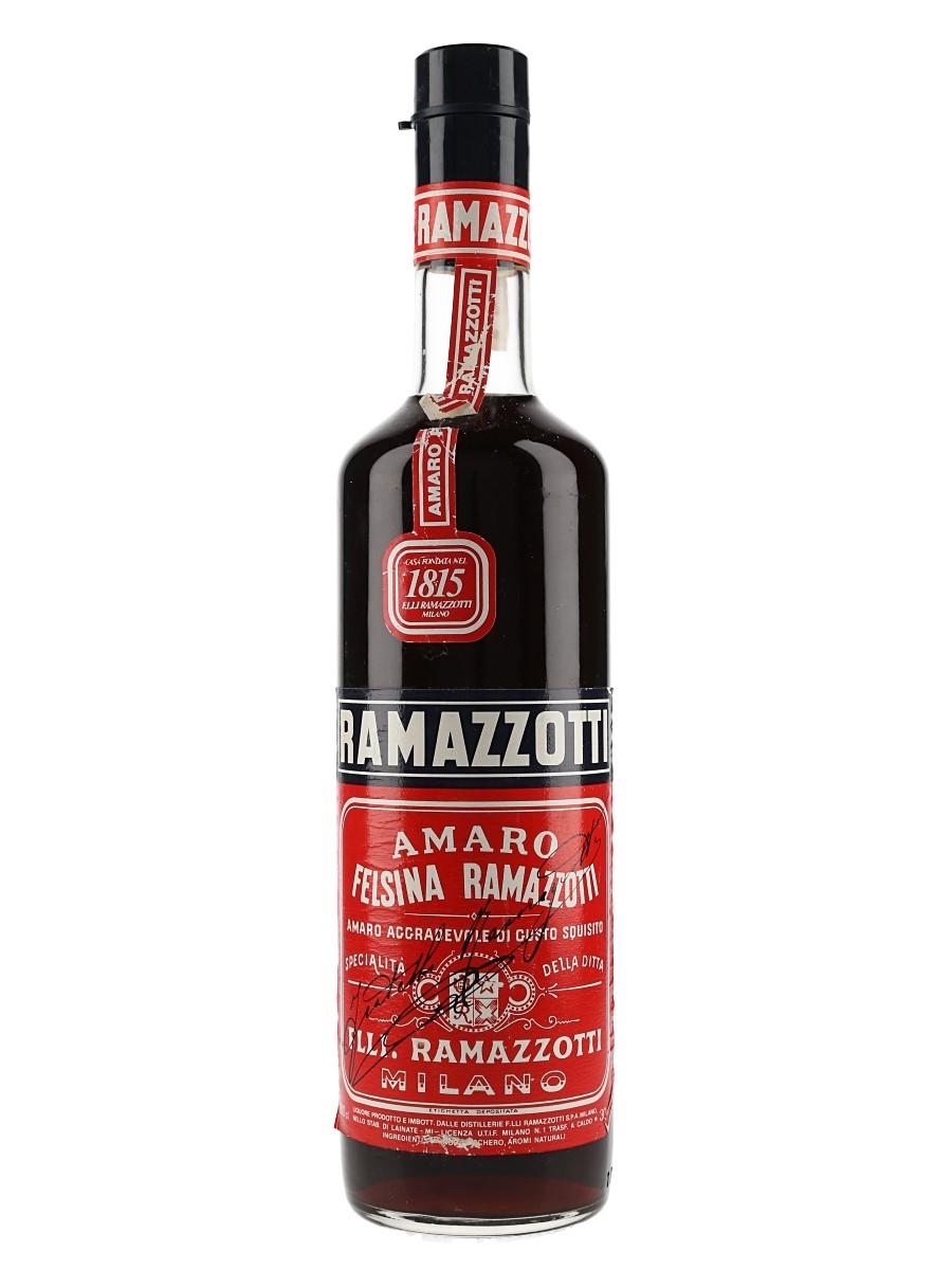 Ramazzotti Amaro Bottled 1980s 100cl / 30%