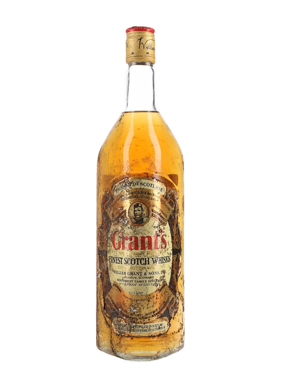Grant's Family Reserve Bottled 1980s-1990s 100cl / 40%