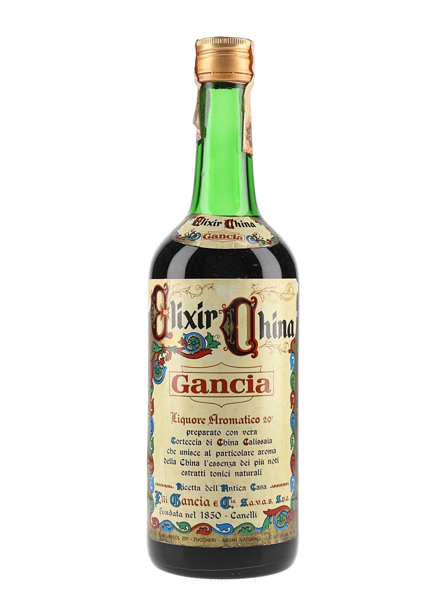 Gancia Elixir China Bottled 1970s-1980s 75cl / 20%
