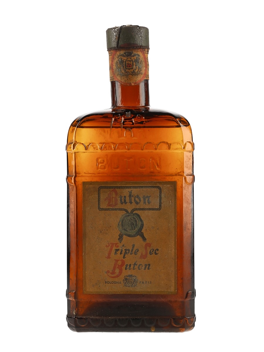 Buton Triple Sec Bottled 1950s 75cl
