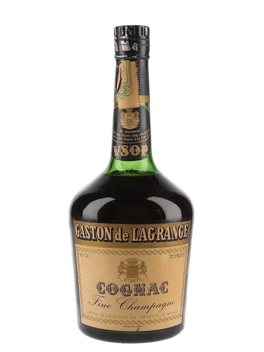 Gaston De Lagrange VSOP Bottled 1960s 70cl / 40%
