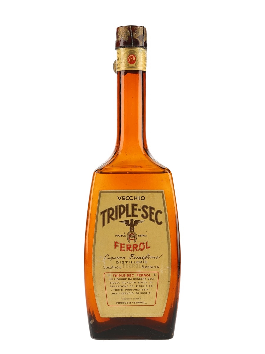 Ferrol Vecchio Triple Sec - Lot 145657 - Buy/Sell Liqueurs Online