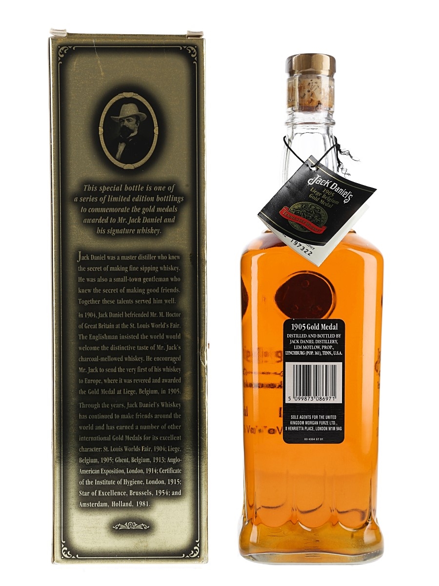 ウイスキー Jack Daniel's 1905 Gold Medal Jack Daniel's 1905 Gold Medal - Lot 144635 - Buy/Sell American