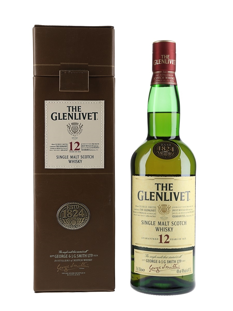 Glenlivet 12 Year Old Bottled 2008 70cl / 40%
