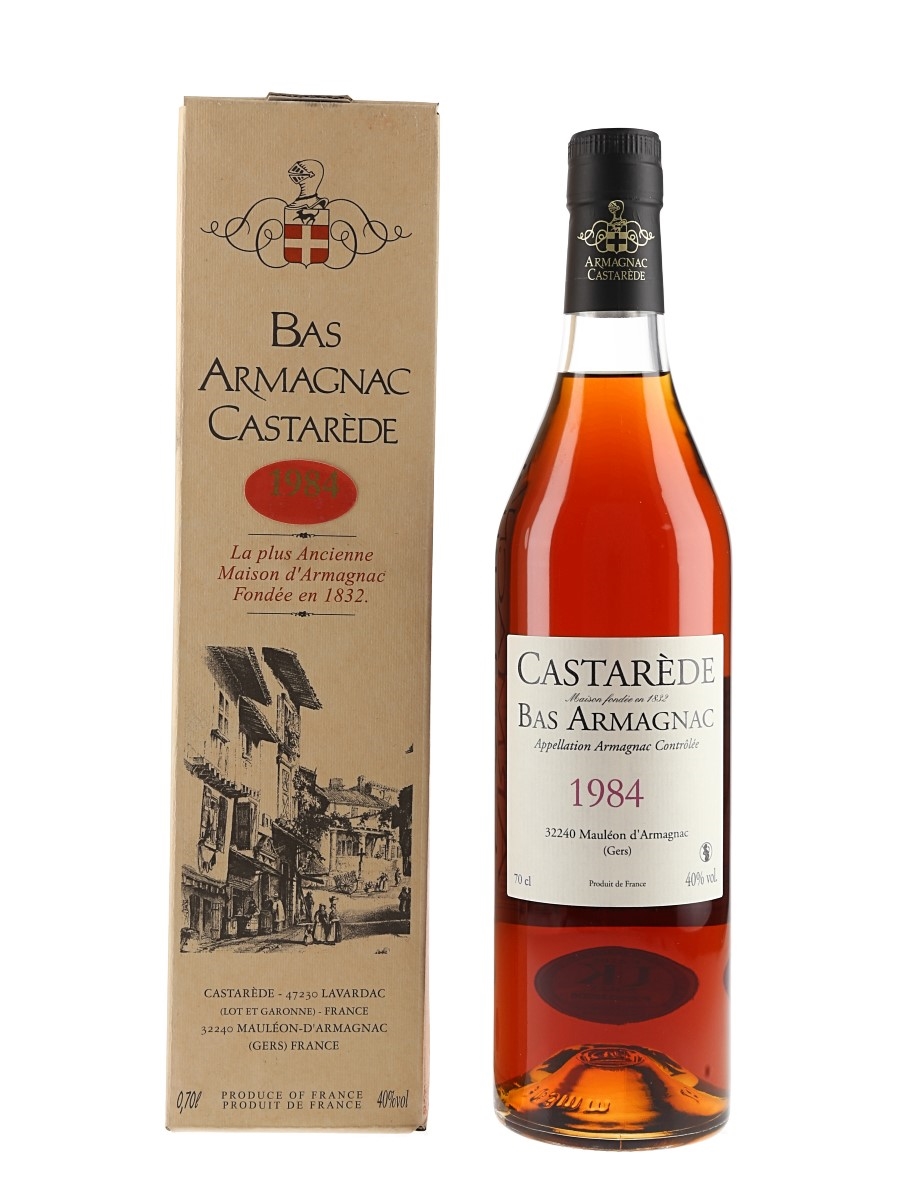 Castarede 1984 Armagnac Bottled 2021 70cl / 40%