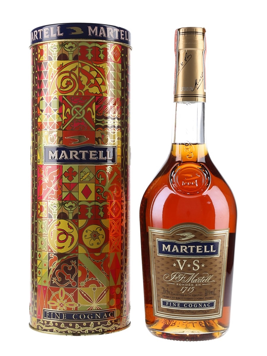 Martell 3 Star VS Bottled 1990s - Seagram Italia 70cl / 40%