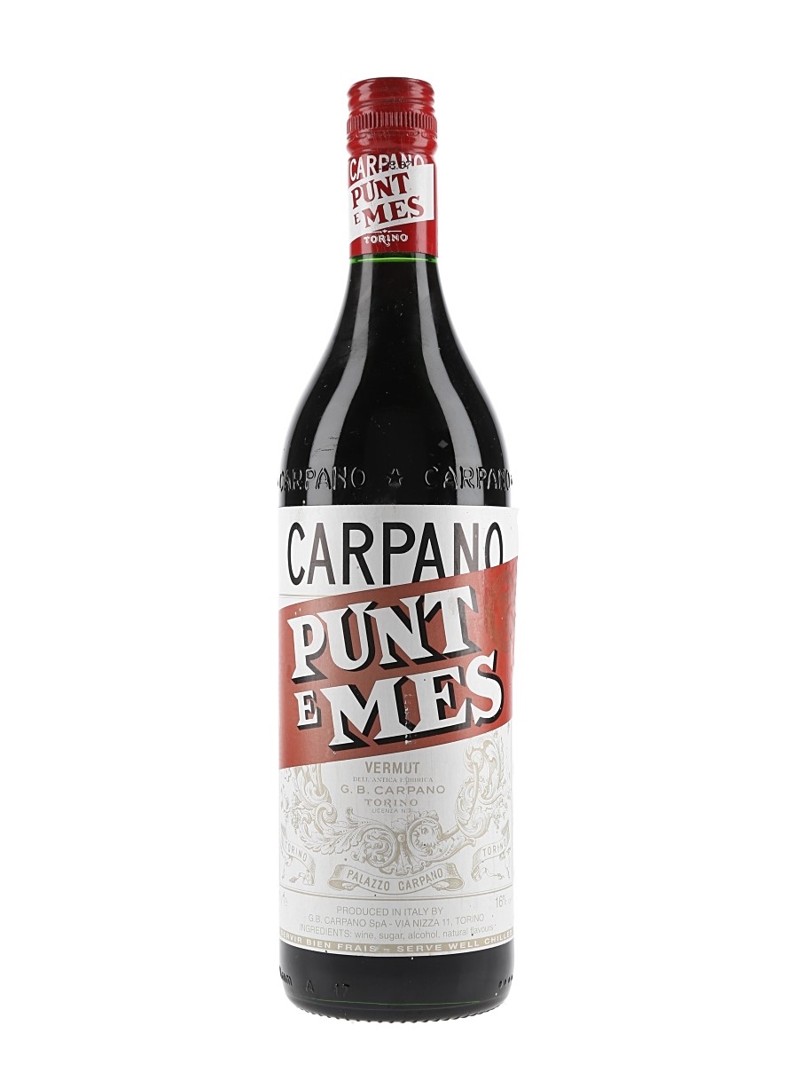 Carpano Punt E Mes Bottled 1990s 100cl / 16%