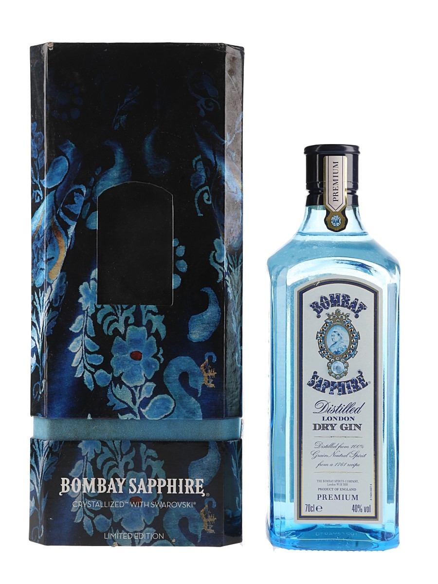 Bombay Sapphire Crystallized With Swarovski  70cl / 40%