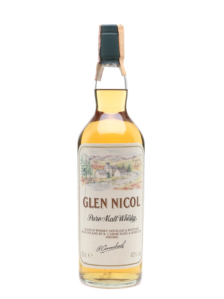 Glen Nicol Bottled 1990s 70cl / 40%