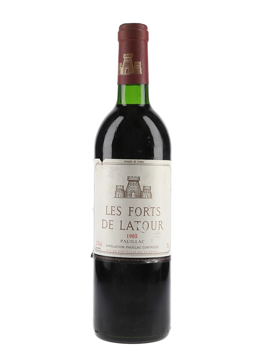 Les Forts De Latour 1985 Pauillac - Second Wine Of Chateau Latour 75cl / 12.5%