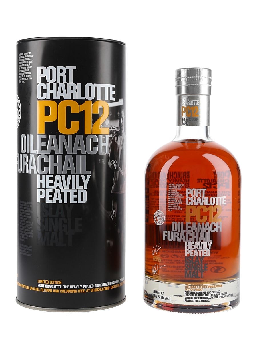 Port Charlotte PC12 Oileanach Furachail Bottled 2015 70cl / 58.7%