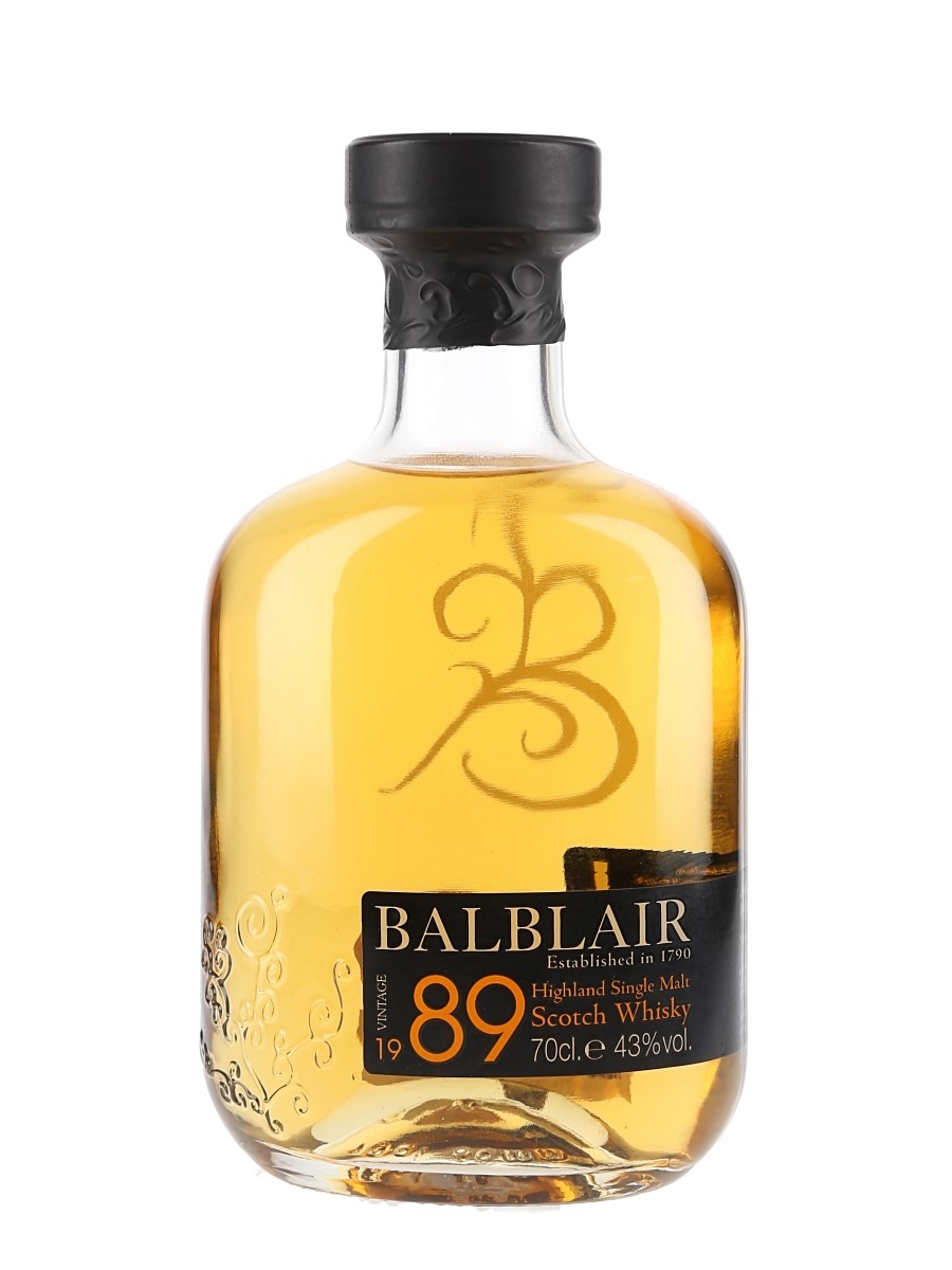 Balblair 1989 Bottled 2007 - 1st Release 70cl / 43%