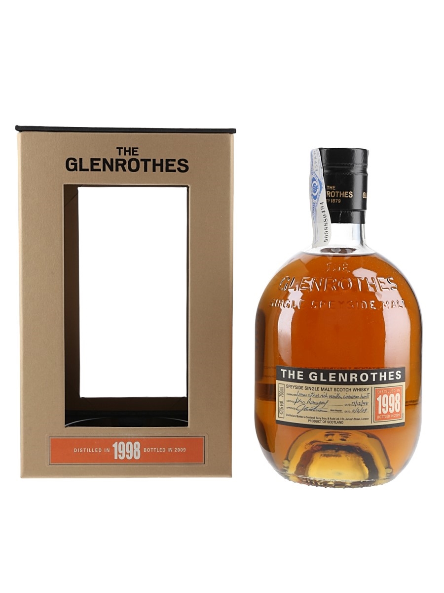 Glenrothes 1998 Bottled 2009 70cl / 43%