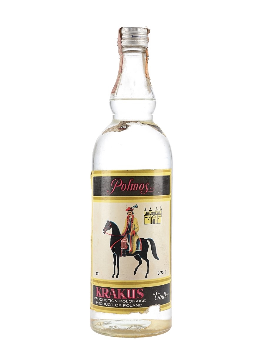 Polmos Krakus Vodka Bottled 1970s - Ruffino 75cl / 40%