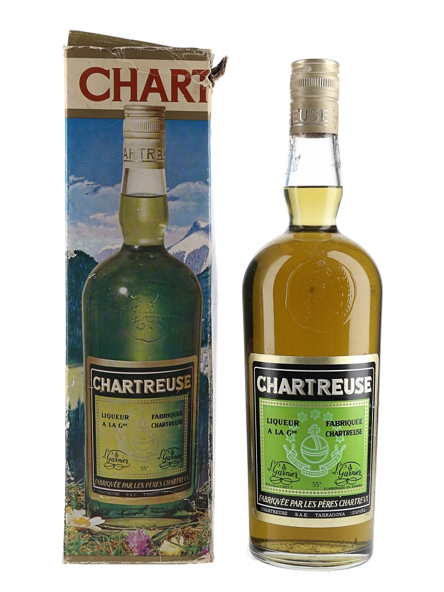Chartreuse Green Bottled 1973-1985 - Tarragona 75cl / 55%