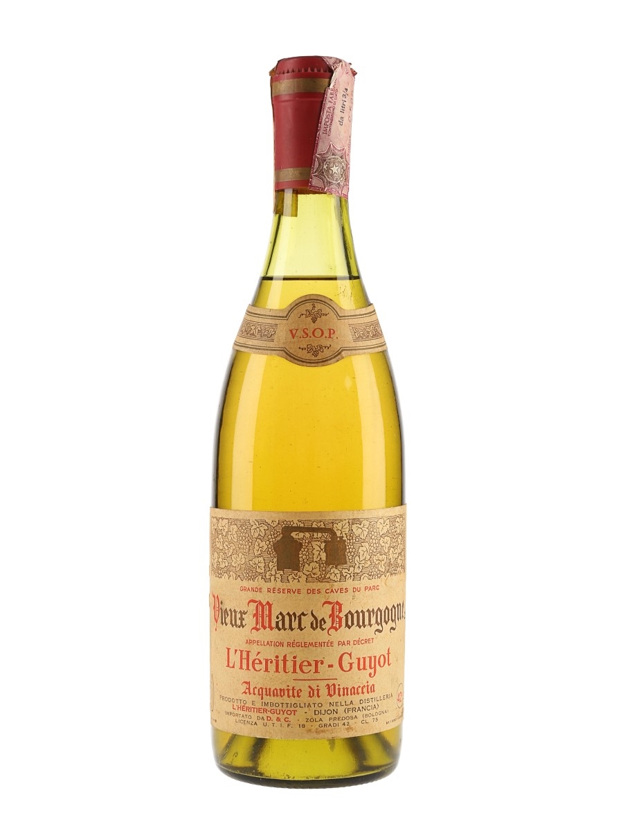 L'Heritier Guyot Vieux Marc De Bourgogne VSOP Bottled 1970s - D&C 75cl / 42%