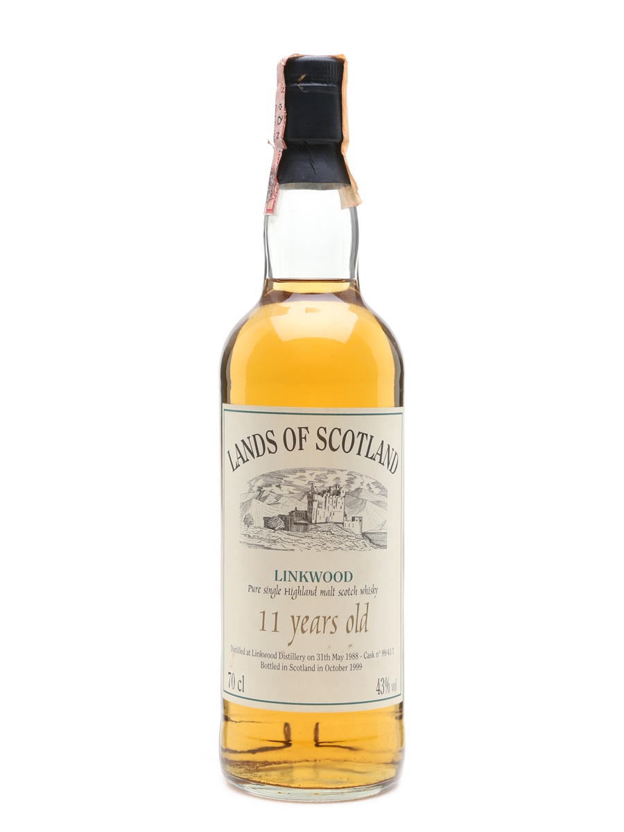 Linkwood 11 Year Old - 1988 Lands of Scotland 70cl / 43%
