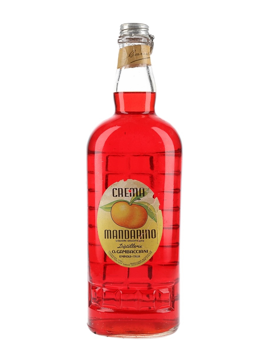 O Gambacciani Crema Mandarino Bottled 1950s 100cl / 28%