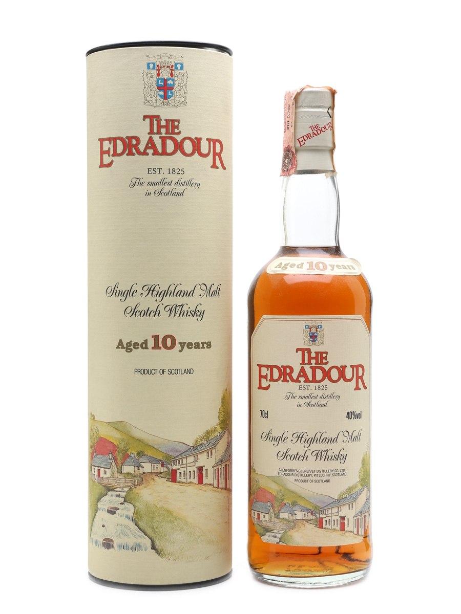 Edradour 10 Year Old Bottled 1980s 70cl / 40%