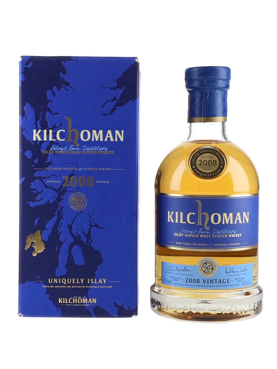 Kilchoman 2008 Bottled 2015 70cl / 46%