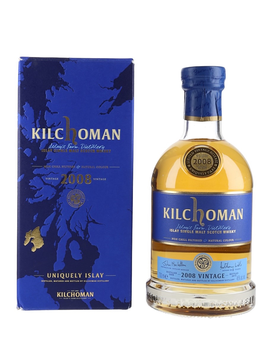 Kilchoman 2008 Bottled 2015 70cl / 46%