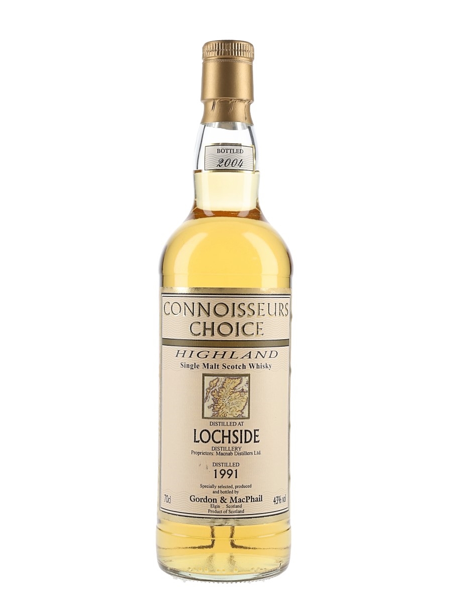 Lochside 1991 Connoisseurs Choice Bottled 2004 - Gordon & MacPhail 70cl / 43%