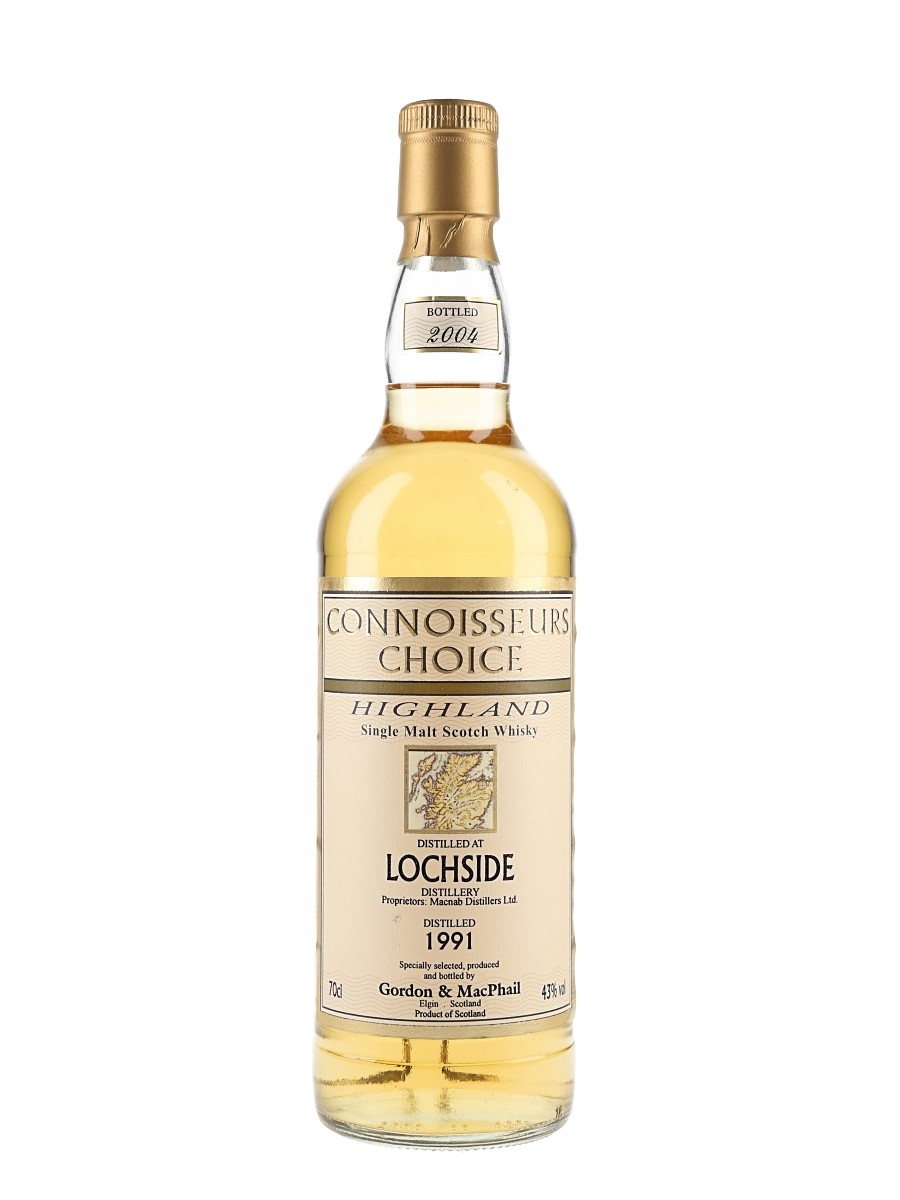 Lochside 1991 Connoisseurs Choice Bottled 2004  - Gordon & MacPhail 70cl / 43%