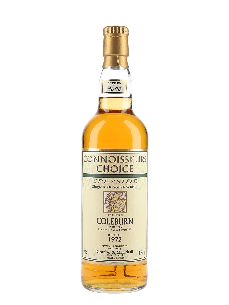 Coleburn 1972 Connoisseur's Choice Bottled 2000 - Gordon & MacPhail 70cl / 40%
