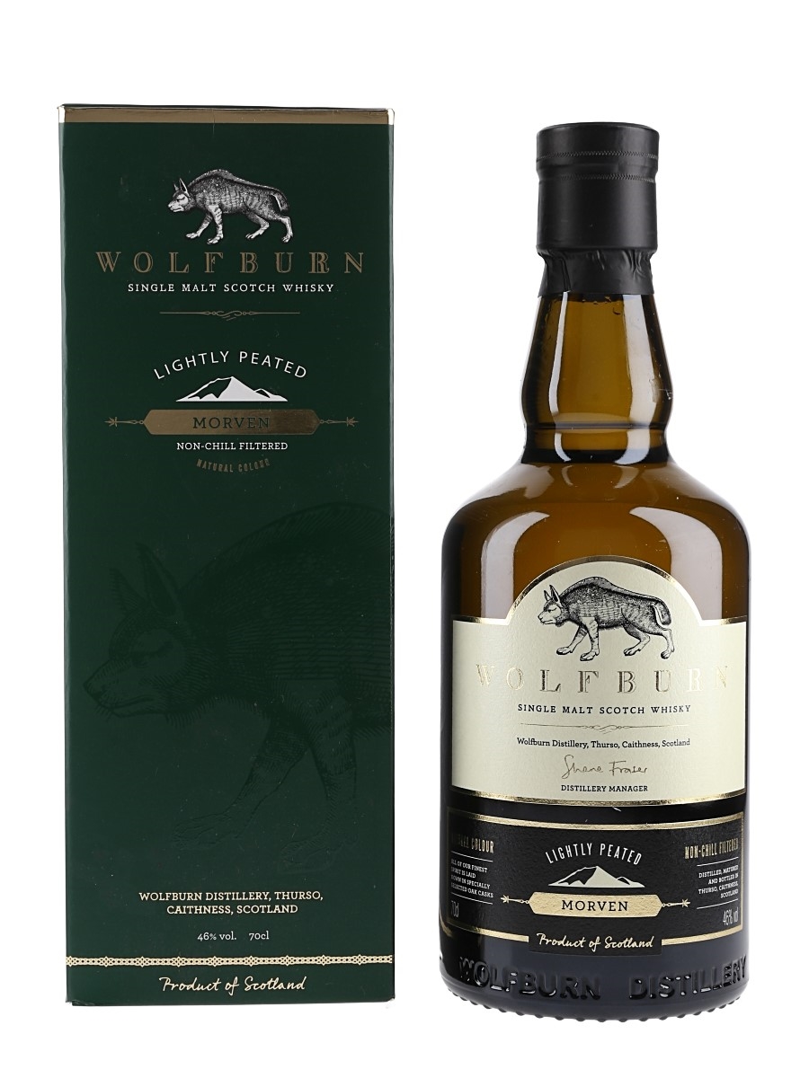 Wolfburn Lightly Peated Morven  70cl / 46%