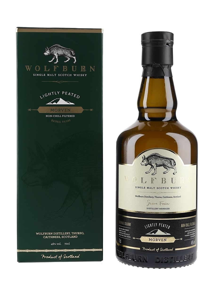 Wolfburn Lightly Peated Morven  70cl / 46%