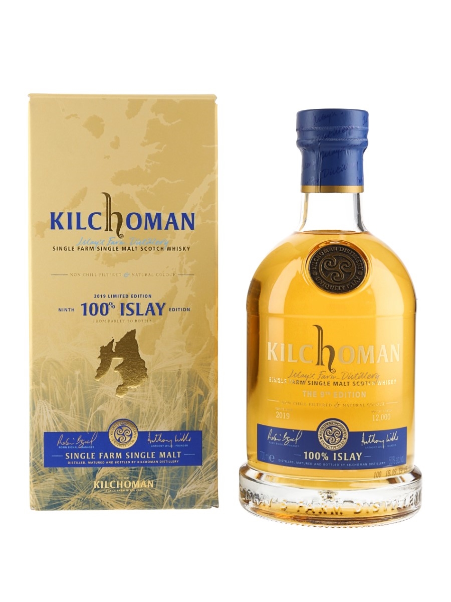 Kilchoman 100% Islay Bottled 2019 - 9th Edition 70cl / 50%